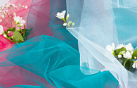 New tulle fabrics in stock