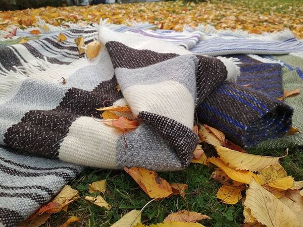 Hand-woven woolens