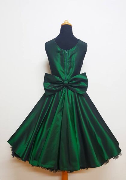 silk dress belongs to dry cleaner