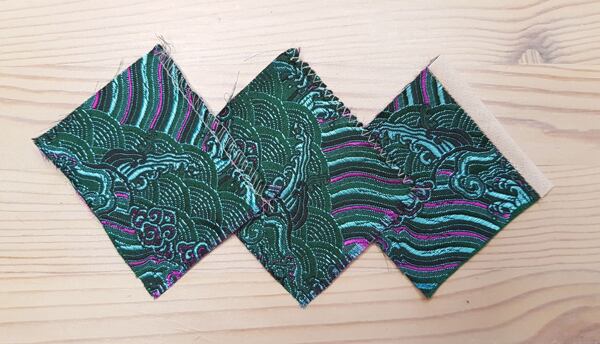 sewing with brocade