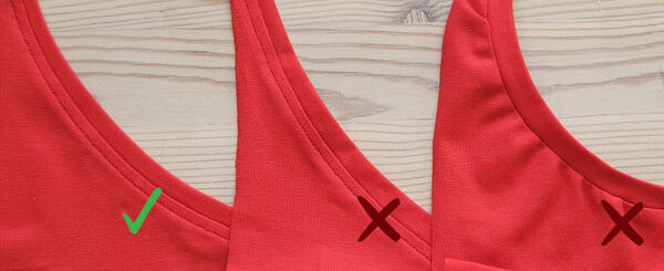 how to make a t-shirt neckline