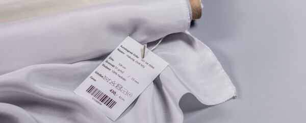 how to tell real silk - content label