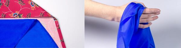 How to make a silk scarf