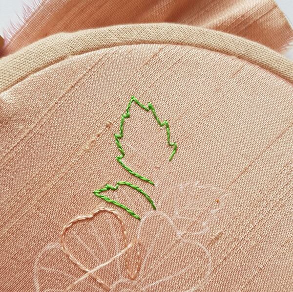 needle painting thread painting embroidery tutorial