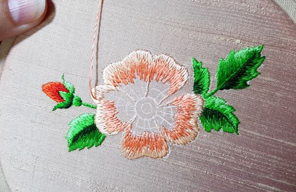 needle painting thread painting embroidery tutorial