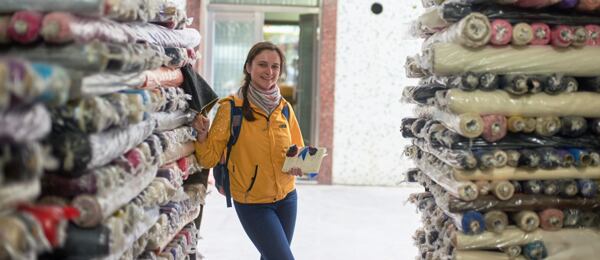 Zuzka in her element