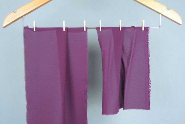 how to wash silk crepe georgette