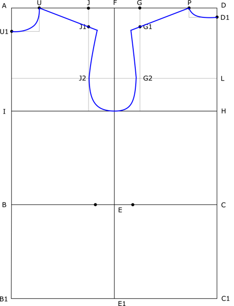 t-shirt sewing pattern drafting how to