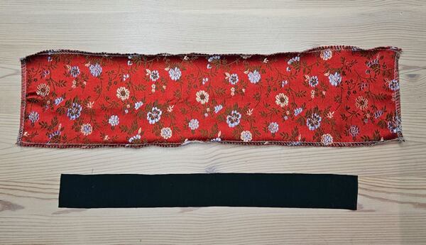 silk scrunchie diy sewing tutorial