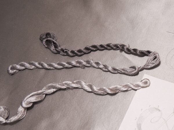 needle painting thread paiting embroidery floss