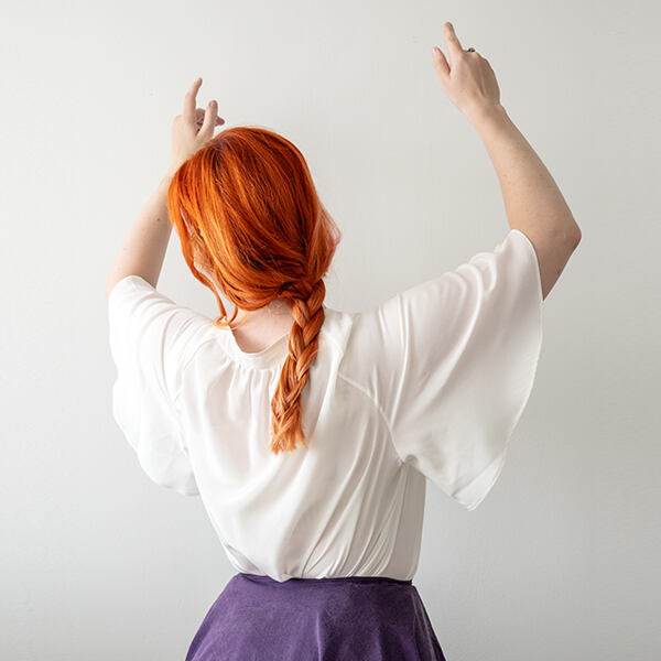 silk white blouse sewing pattern