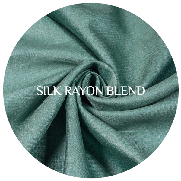 silk rayon blend fabrics