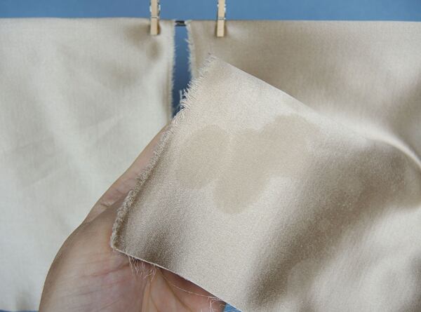 how to wash silk satin