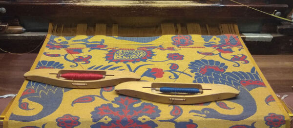 Marcela discovered a love for weaving