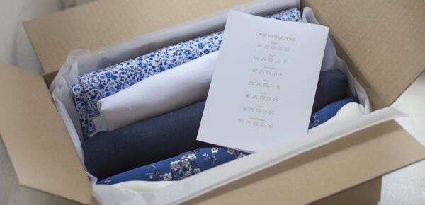 care instructions come with every fabric order