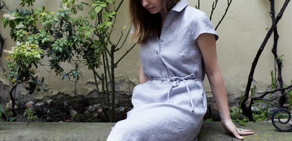 Casual linen dress