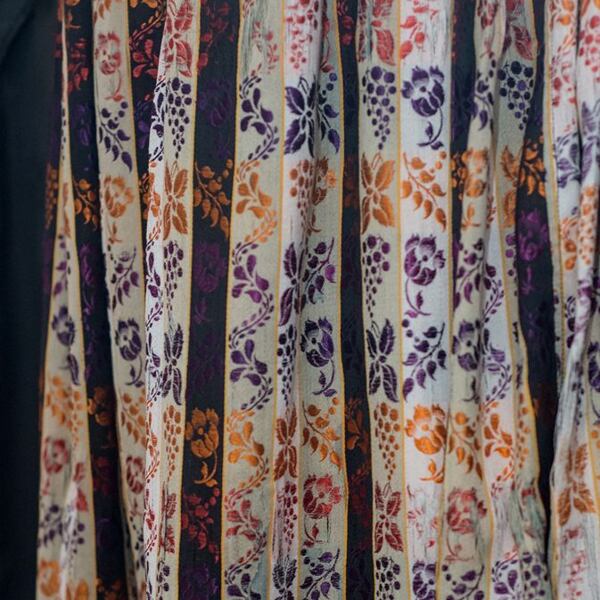 Ribboned brocade for Chod kroj