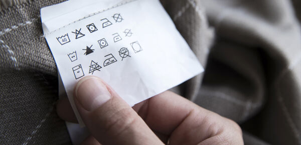 Japanese laundry symbols, American laundry symbols