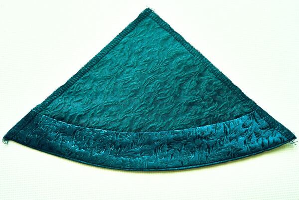 how to sew a bias tape hem for a circle skirt