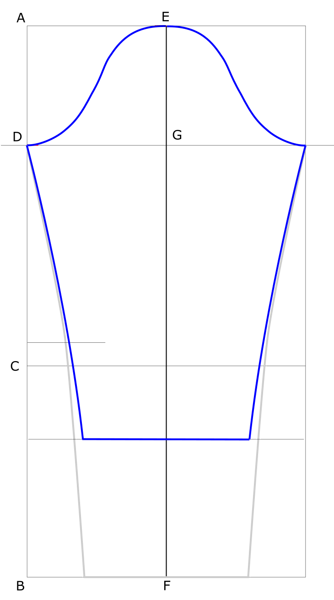 t-shirt sewing pattern drafting how to