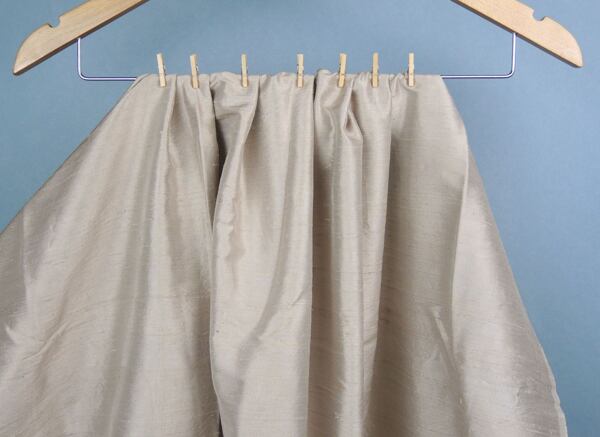 how to wash silk dupioni