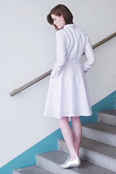 Elegant linen dress