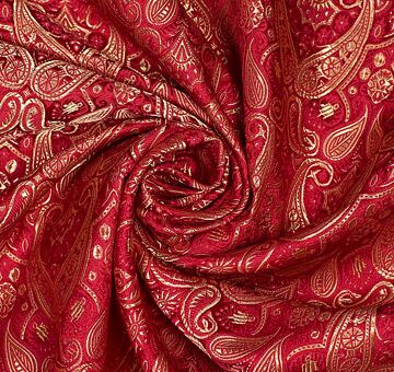 Brocade of the duke, gold and red