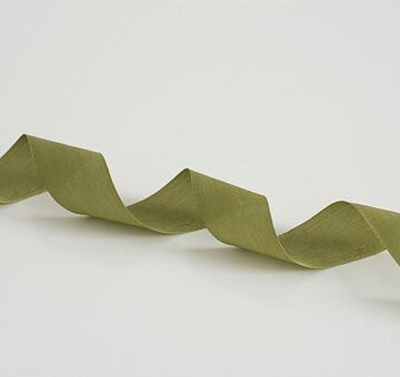 Silk ribbon 2 cm, olive