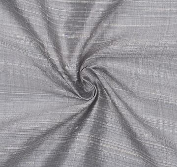 Shot slubbed silk dupioni, light, silver and white