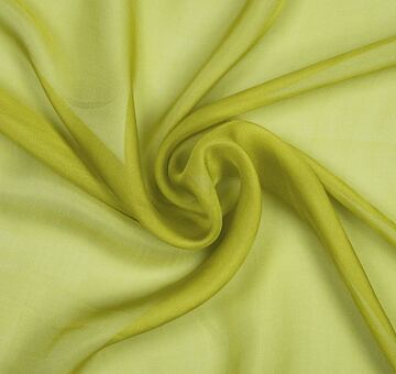 Silk chiffon, olive