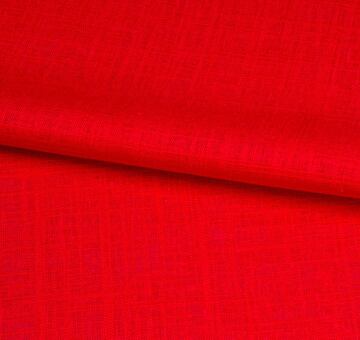 Linen fabric, 100% linen, red