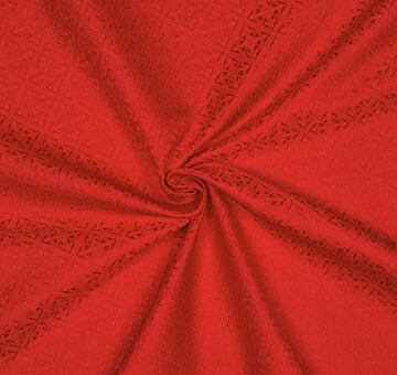 Noble brocade, red