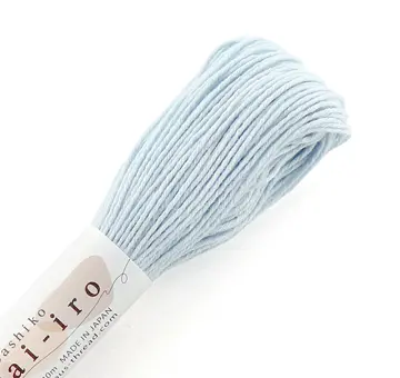 Olympus Awai Iro sashiko thread 40m, light blue A4