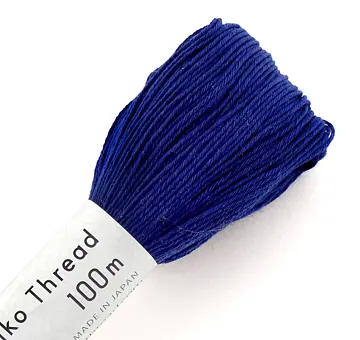 Olympus sashiko thread 100m, royal blue 119