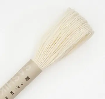 Olympus sashiko thread 20m, cream 2