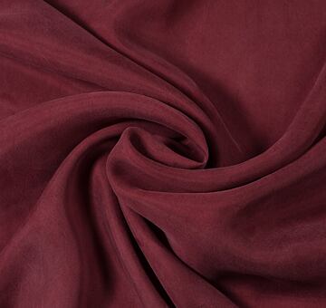 Cupro plain weave, burgundy