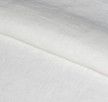 European linen fabric, 100% linen, ivory white