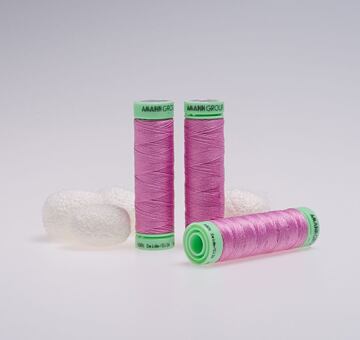 Silk thread, 50m, pink 52