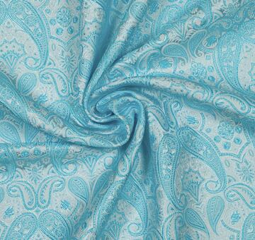 Brocade of the duke, aqua