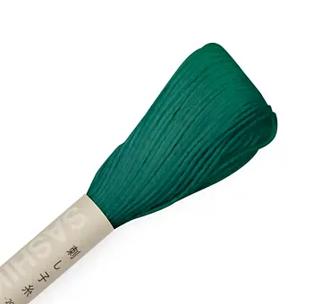 Olympus sashiko thread 20m, dark green 37