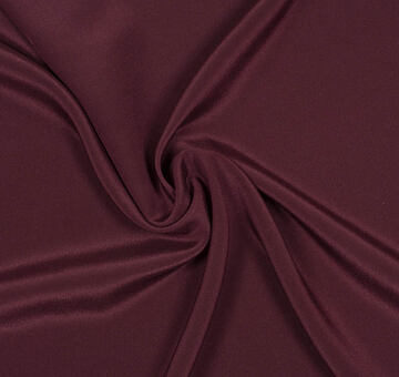 Silk crêpe de Chine, chocolate