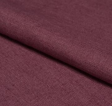 European linen fabric, heavy, 100% linen, dark pink