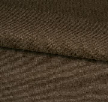 Linen fabric, 100% linen, brown, 1.4m