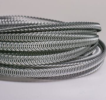 Spiral steel boning 7 mm, 2.5 m