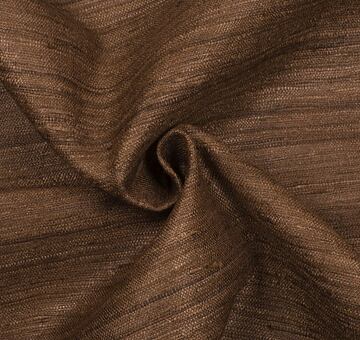 Silk linen blend, brown