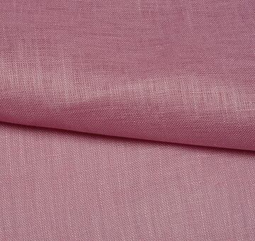 Fine linen fabric, 100% linen, pink