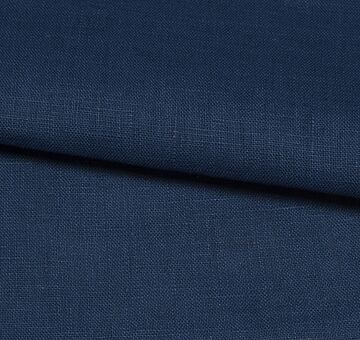 Linen fabric, 100% linen, blue, 1.7m