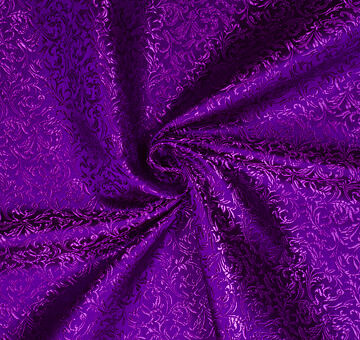 Brocade ornaments, violet, 0.9m