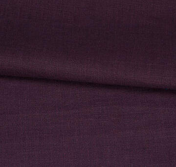 Violet linen fabric, 100% linen, 0.6m