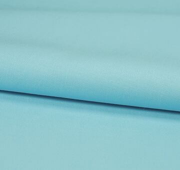 Linen cotton twill fabric, light blue